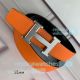 Replica HERMES Belt Orange Black Reversible Leather Strap Original style (8)_th.jpg